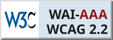 WCAG 2.2 Level AAA conformance